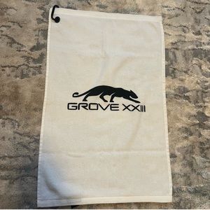 Grove Golf Florida Mj Jordan Grove XXIII 23 Exclusive Golf Towel Bag Clip 24x16”
